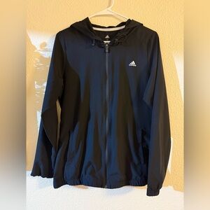 Adidas Black Full-Zip Hoodie